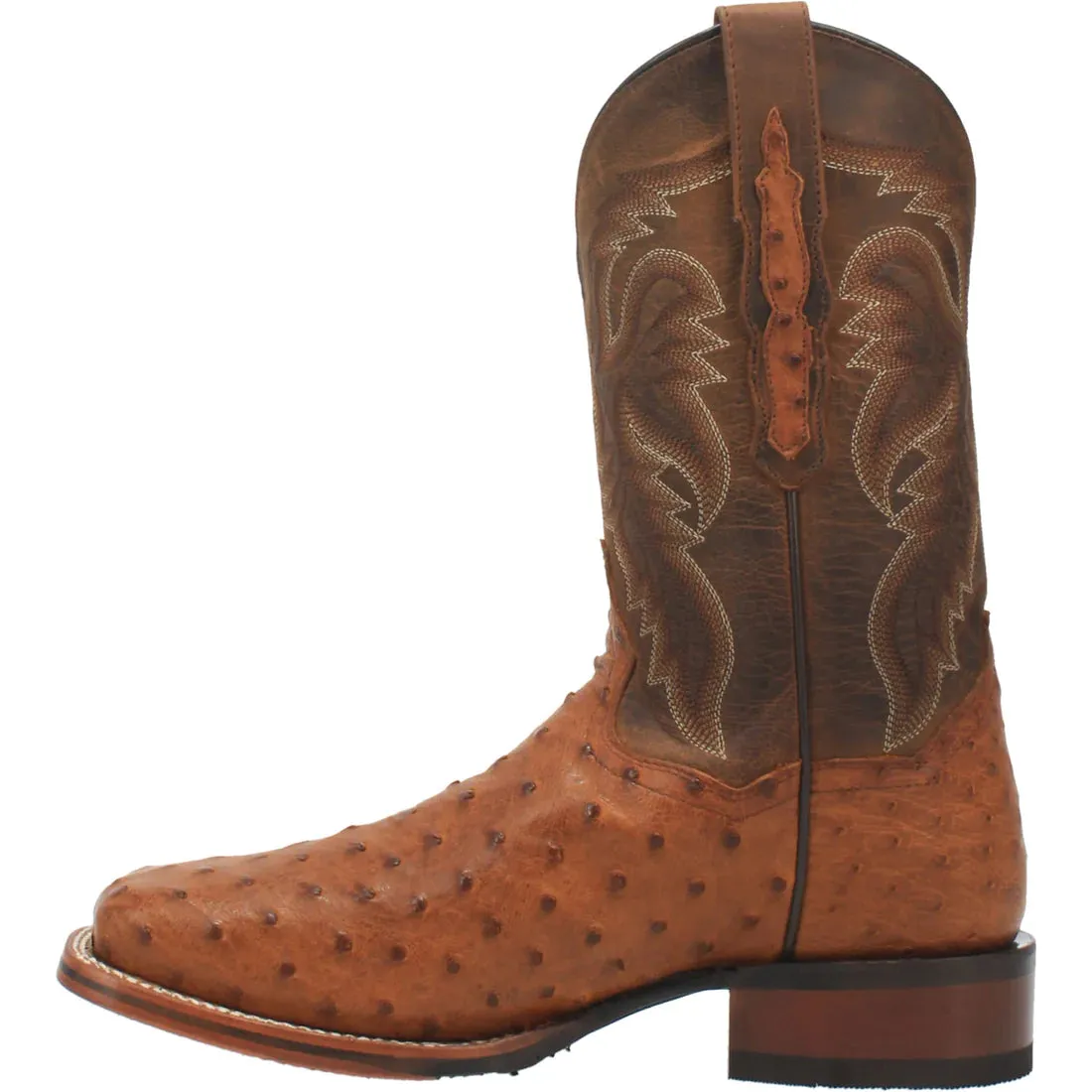 ALAMOSA Full Quill Men’s Ostricj Boot | DP4874