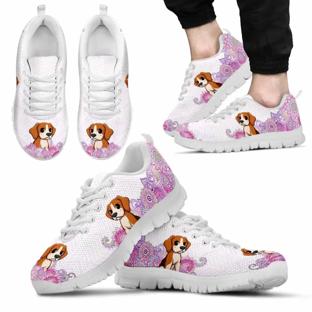 Beagle Hound Sneaker, Beagle Dog Shoes For Men Women, Beagle Hound Shoes