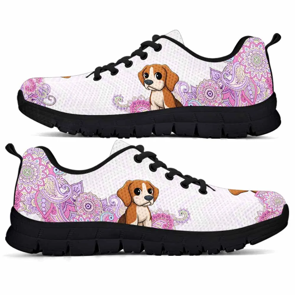 Beagle Hound Sneaker, Beagle Dog Shoes For Men Women, Beagle Hound Shoes