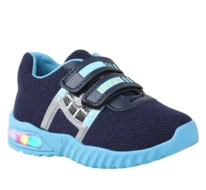 BEGINS LIFE Hunter-3 Velcro Running Shoes for Boys & Girls for Everyday (Blue, 3_Years)