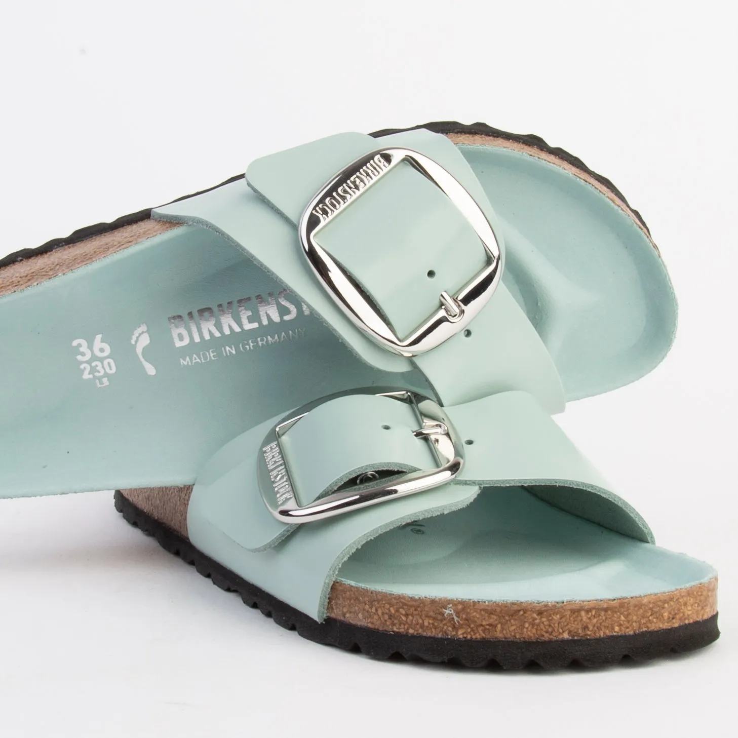 BIRKENSTOCK SANDALS  MADRID 1026527 SHINE SURF