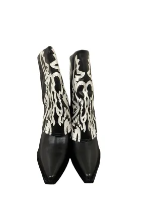 Boots Western By Clothes Mentor In Black, Size: 8