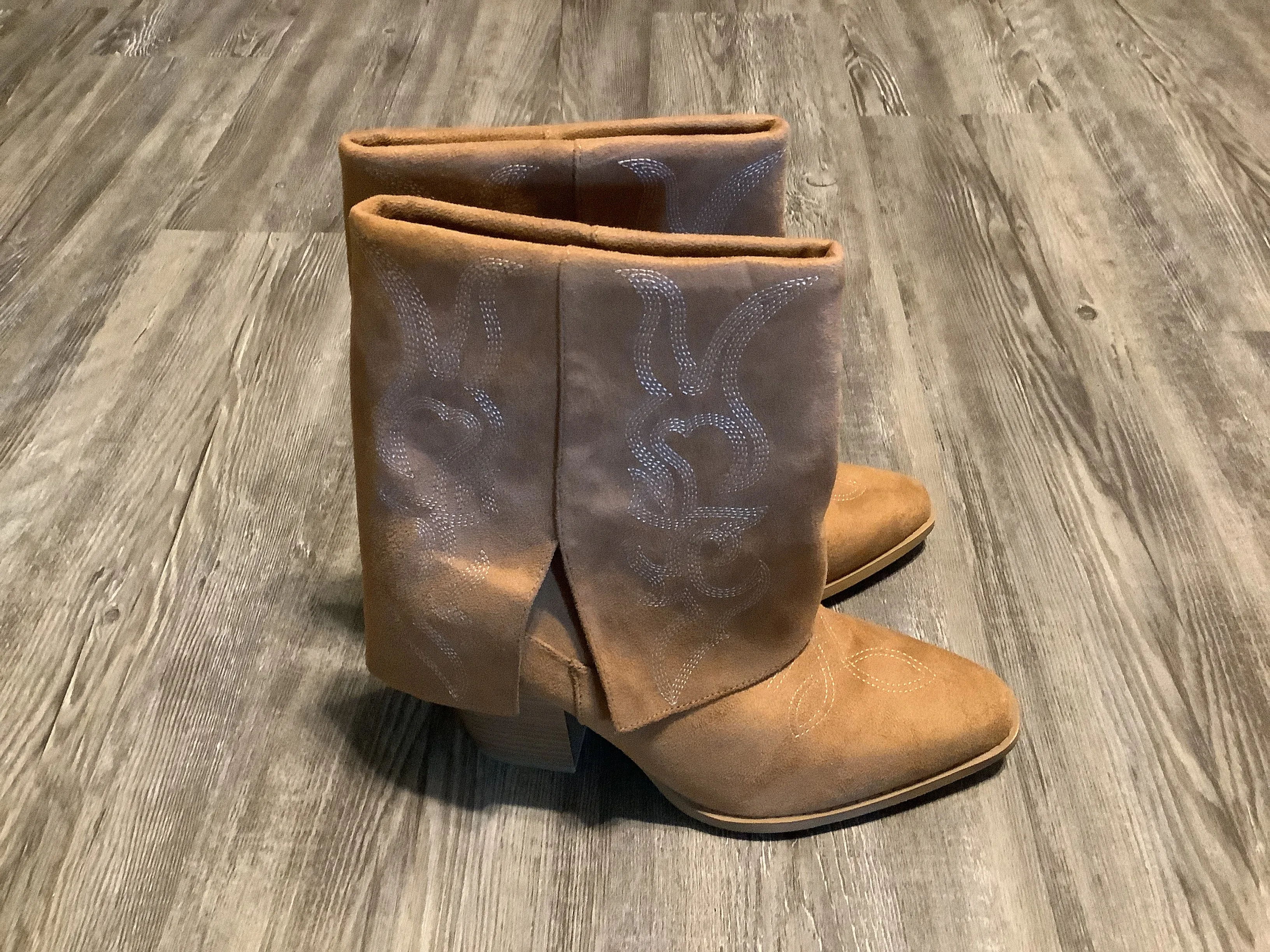 Boots Western By Soda In Tan, Size: 10