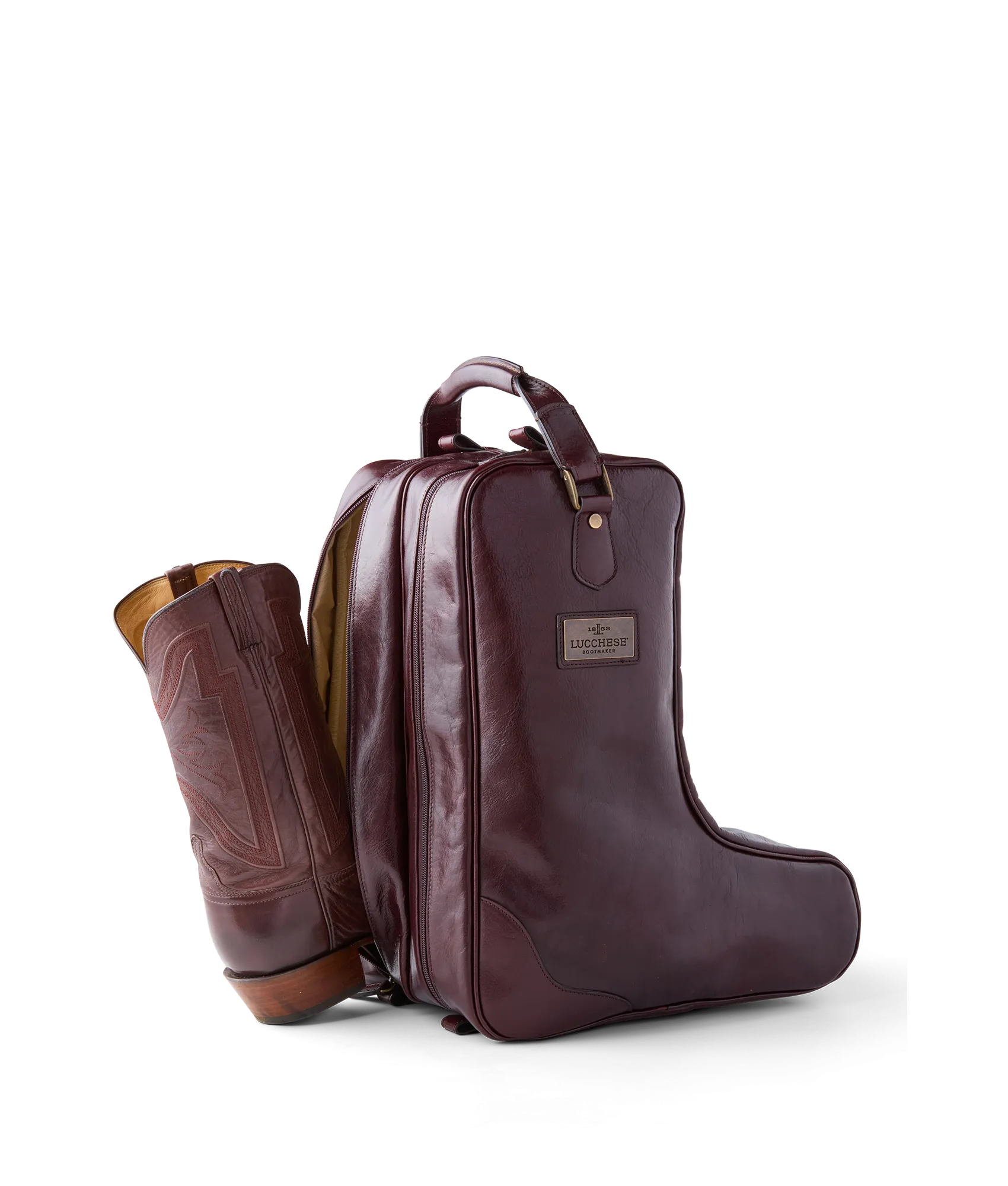 Cosimo Boot Bag :: Chocolate