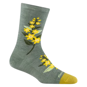 DARN TOUGH BLOSSOM CREW LIGHTWEIGHT LIFESTYLE SOCK WOMEN'S