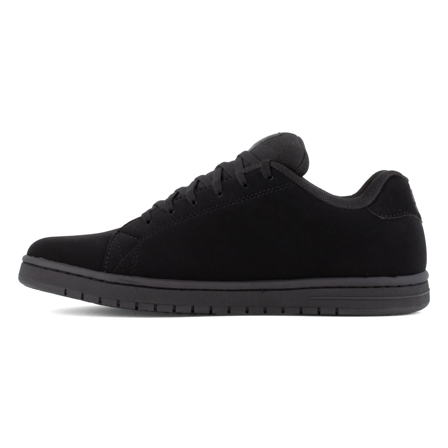 DC Mens Gaveler Lifestyle Black Nubuck Work Shoes