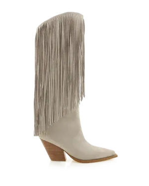 EVETTE - CREAM SUEDE