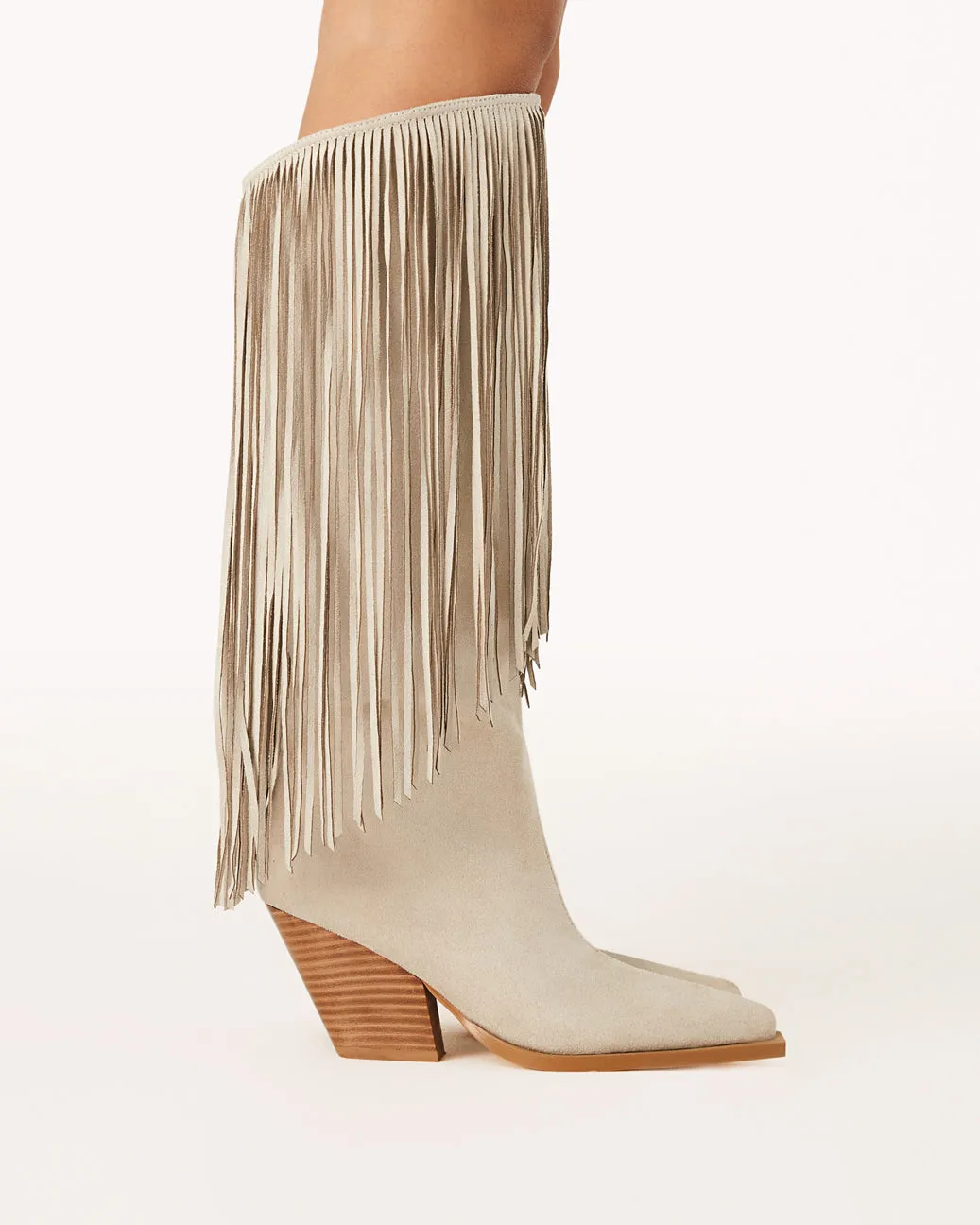 EVETTE - CREAM SUEDE