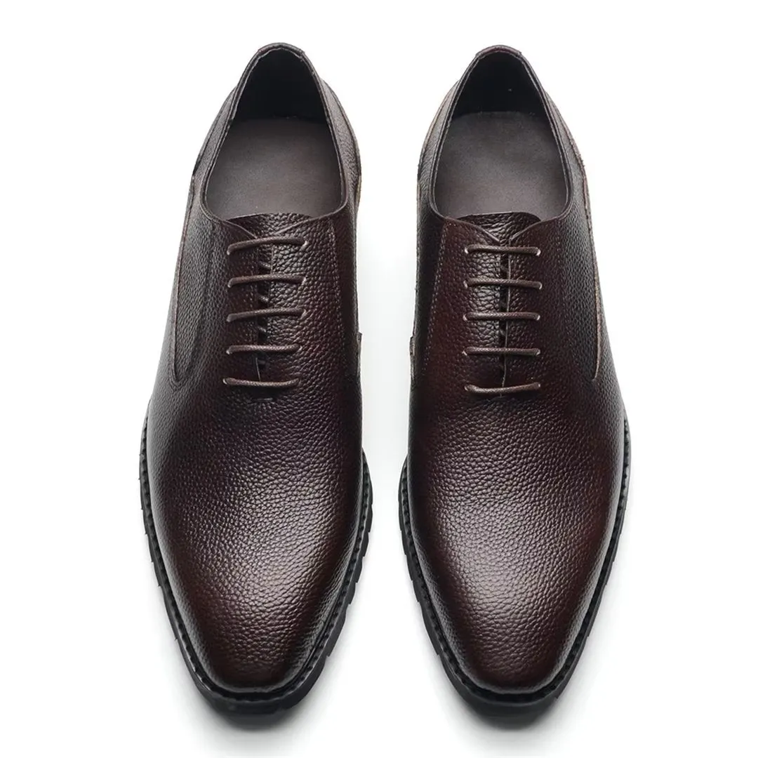 Exotic Flair Lace-Up Dress Shoes