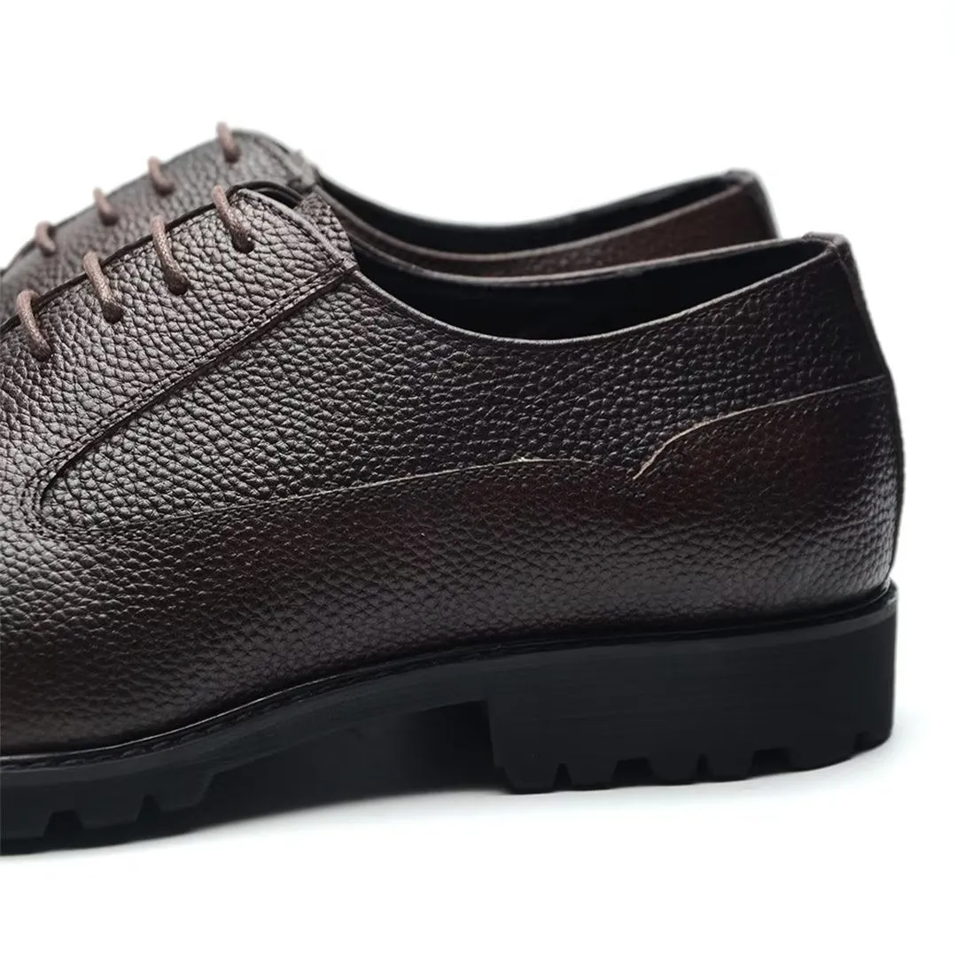 Exotic Flair Lace-Up Dress Shoes