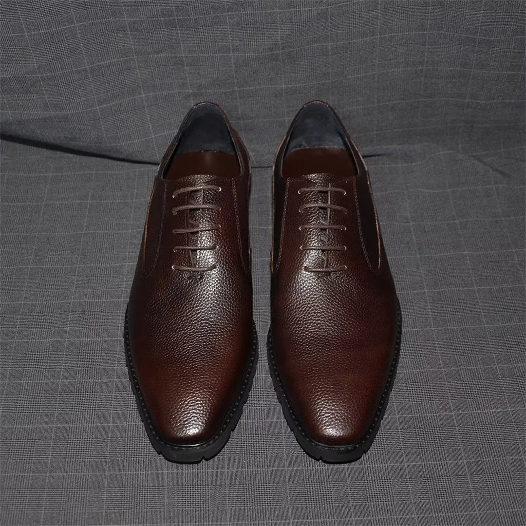 Exotic Flair Lace-Up Dress Shoes