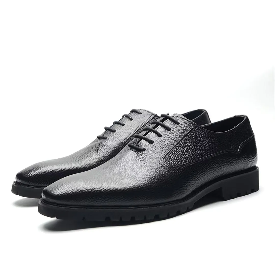 Exotic Flair Lace-Up Dress Shoes