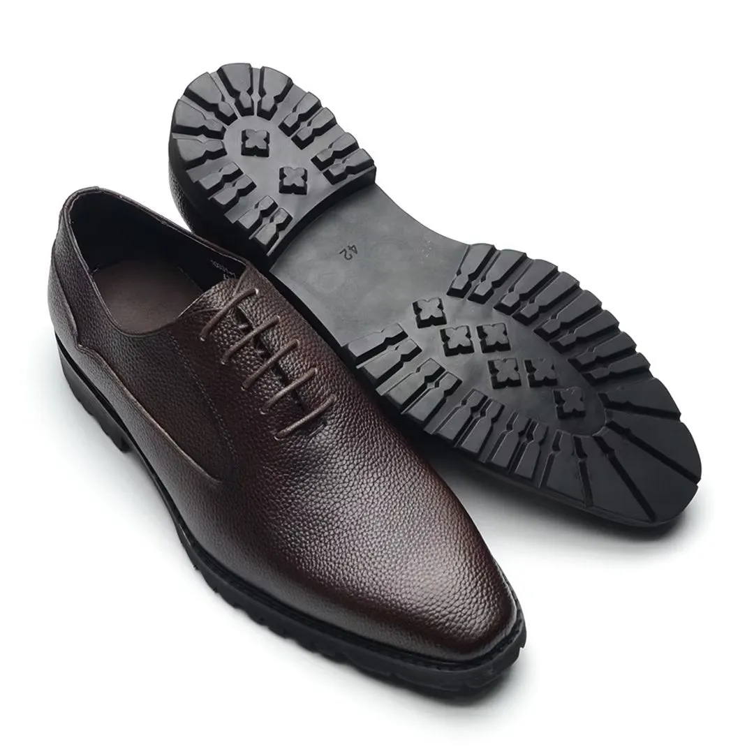 Exotic Flair Lace-Up Dress Shoes