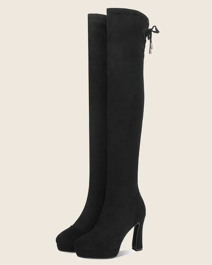 Feeling Comfortable High Knee Boots SD01707