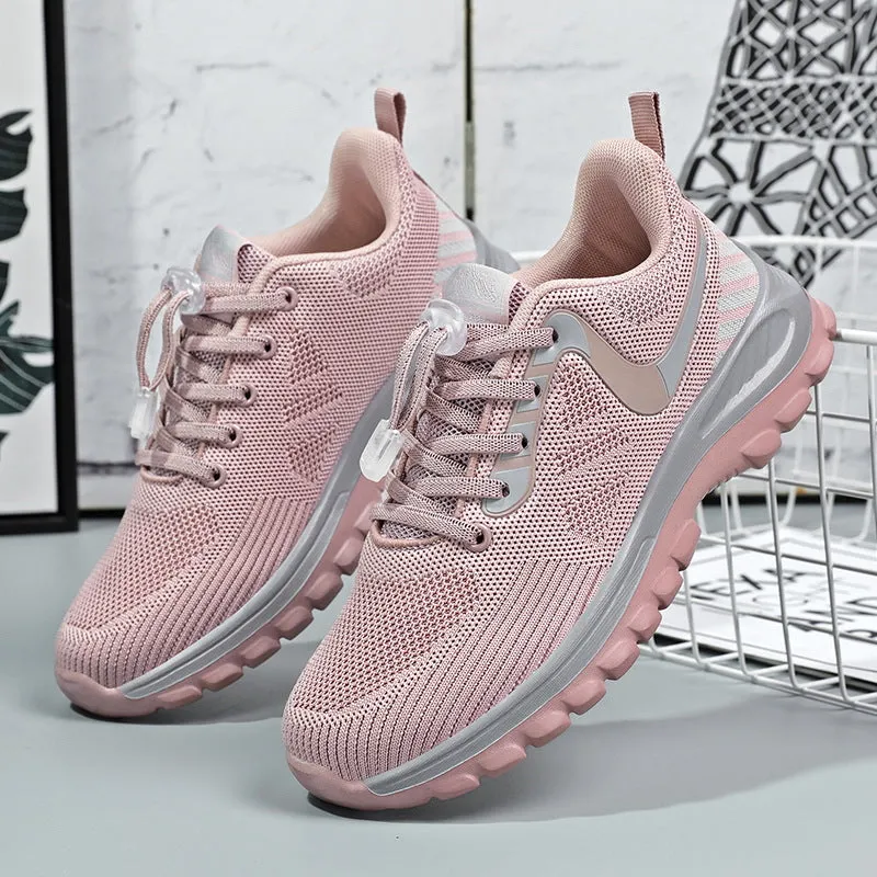 ikearlax Old Beijing Cloth Shoes Women's New Summer Shoes for the Old Wide Toe Non-Slip Soft Bottom Comfortable Breathable Middle-Aged Mom Sports Shoes