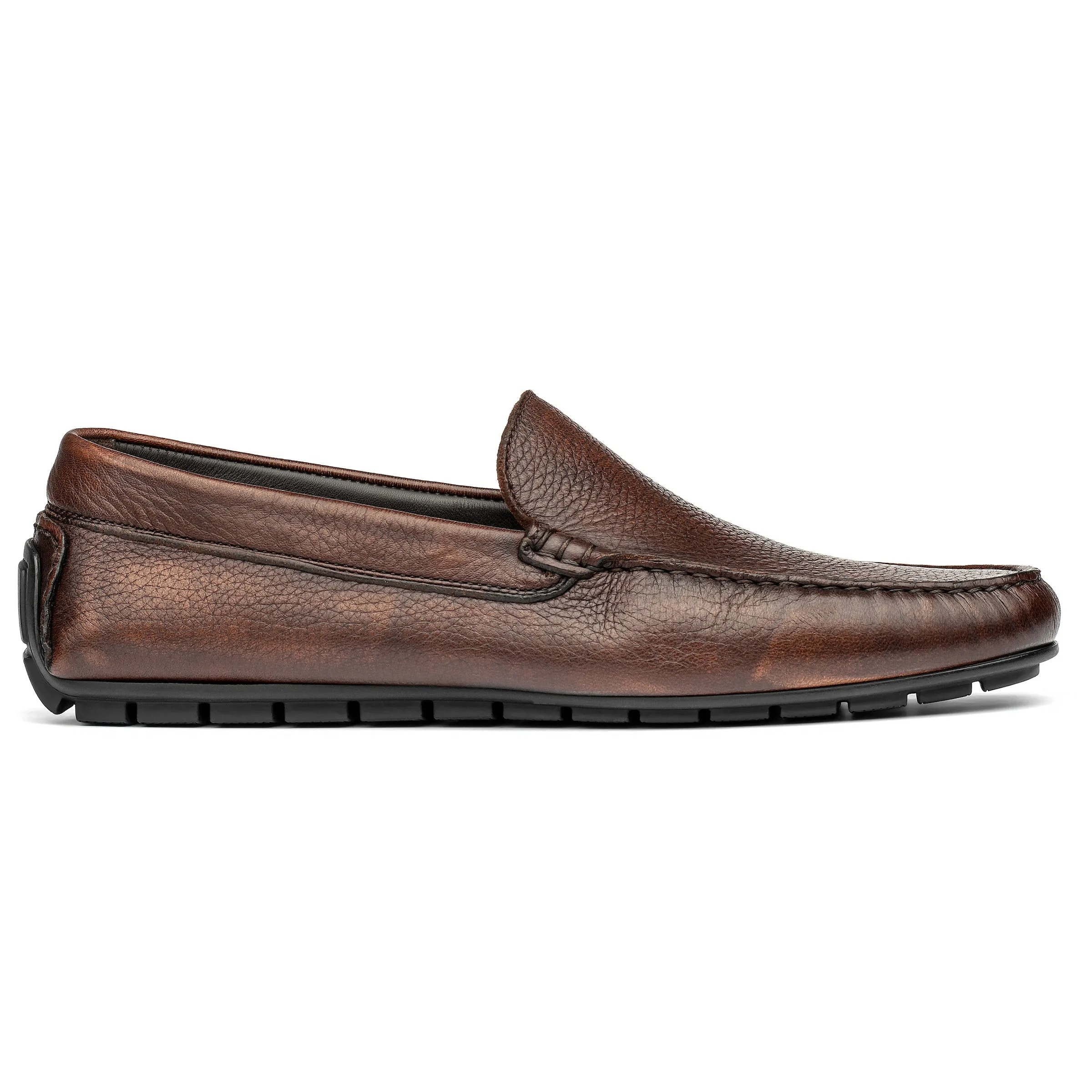 Key Largo Mid Brown Deer Driving Shoe