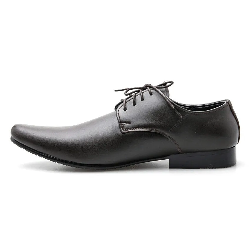 Leather Shoes Clever Soft Dark Brown