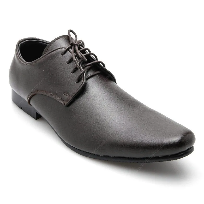 Leather Shoes Clever Soft Dark Brown