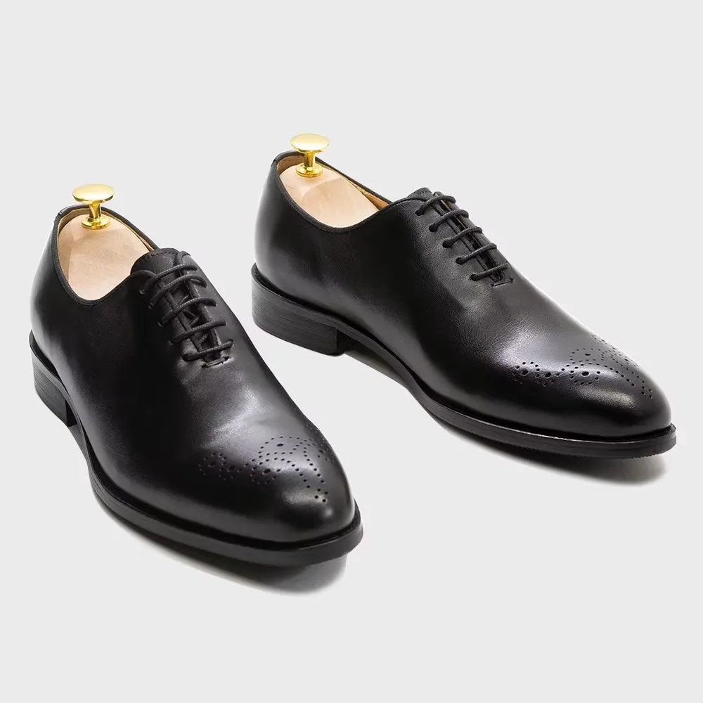 LuxeLace Exquisite Leather Formal Shoes