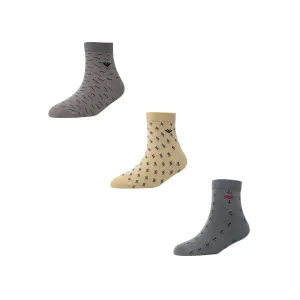 Men's AL013 Pack of 3 Ankle Socks