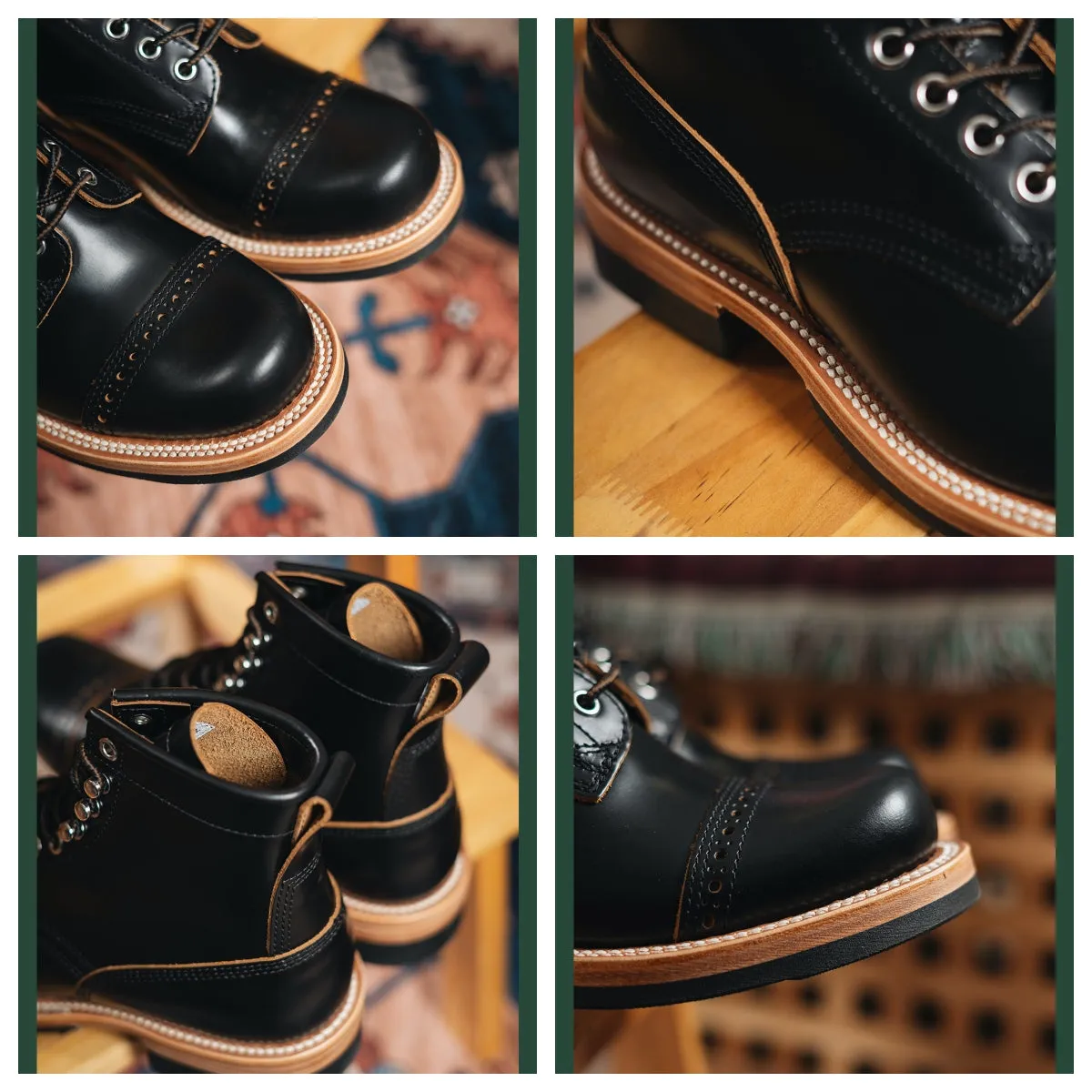 Men's Brogue Service Boots