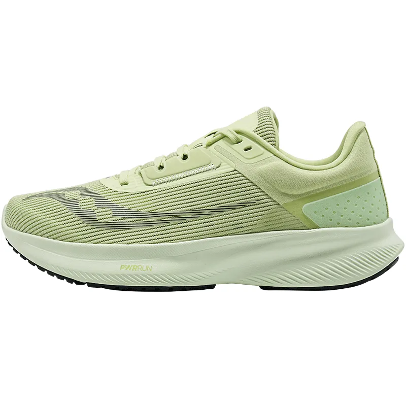 Men's Saucony Vessel sneakers with rebound cushioning, green