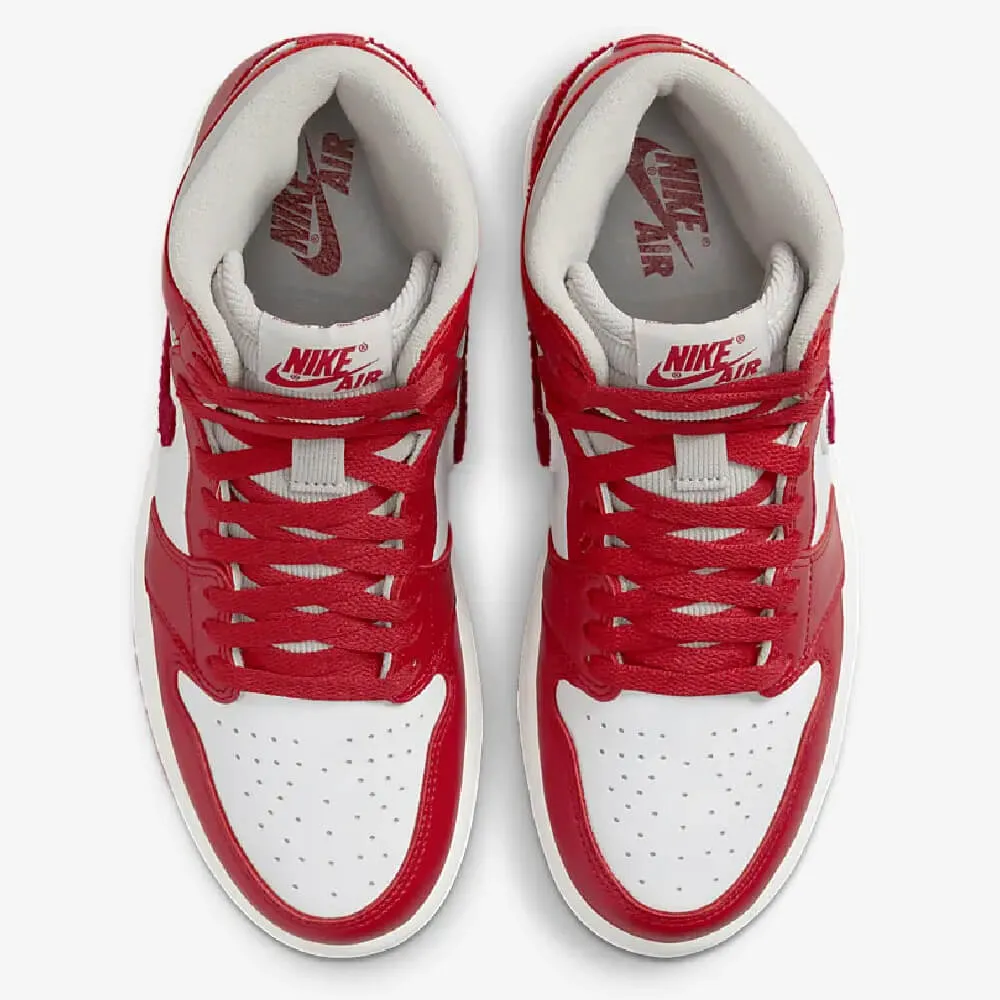 Nike Air Jordan 1 Retro High OG Sneakers, Red/White