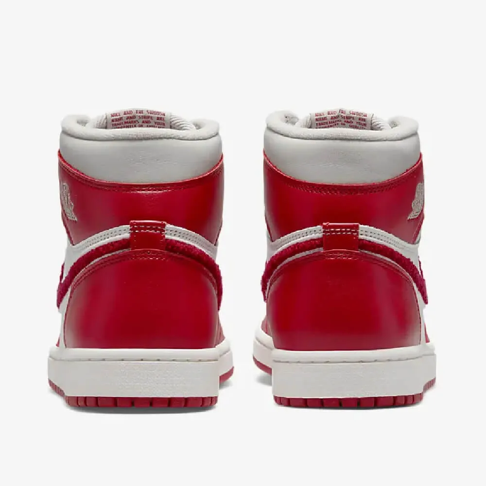 Nike Air Jordan 1 Retro High OG Sneakers, Red/White