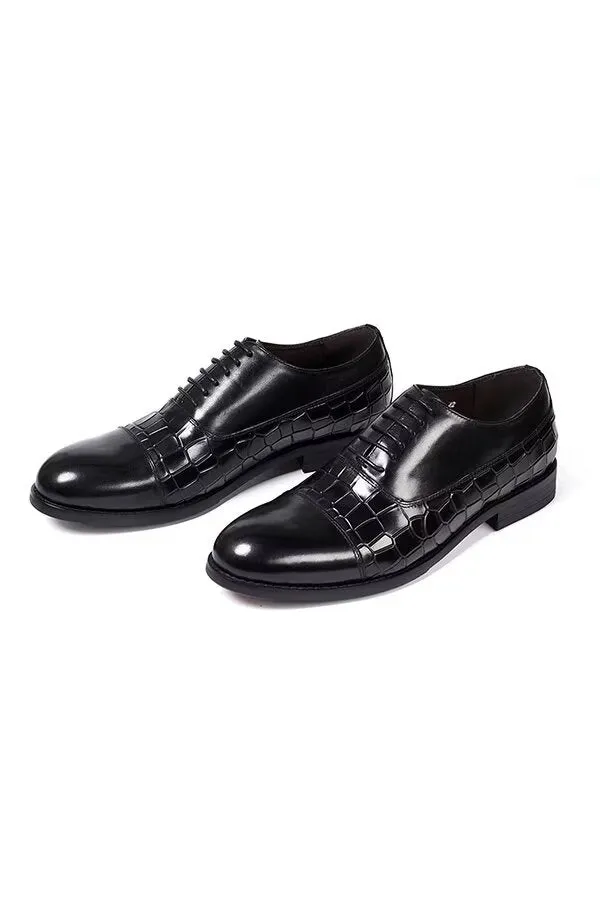 Panache Filled Executive Leather Shoes