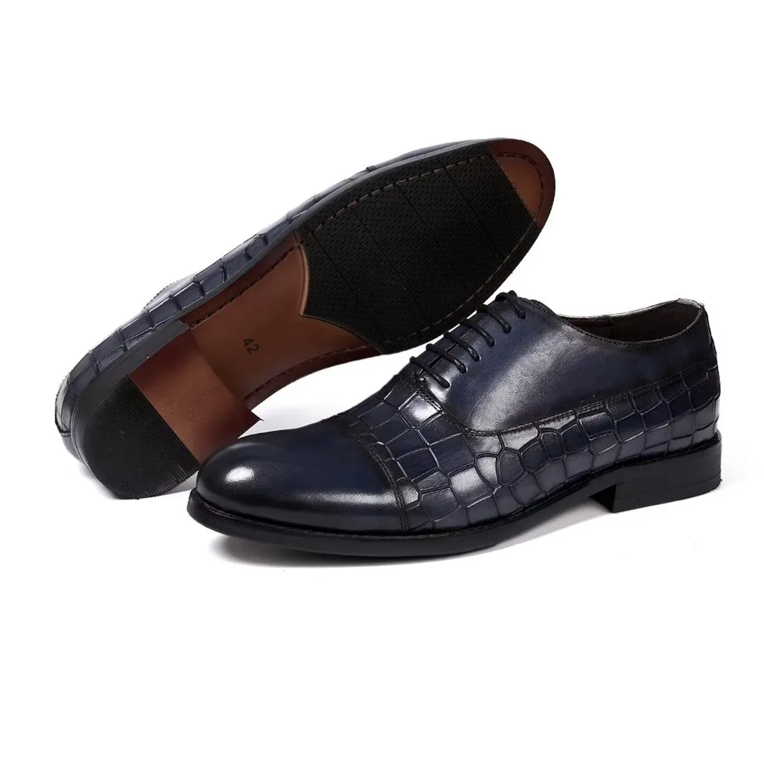 Panache Filled Executive Leather Shoes