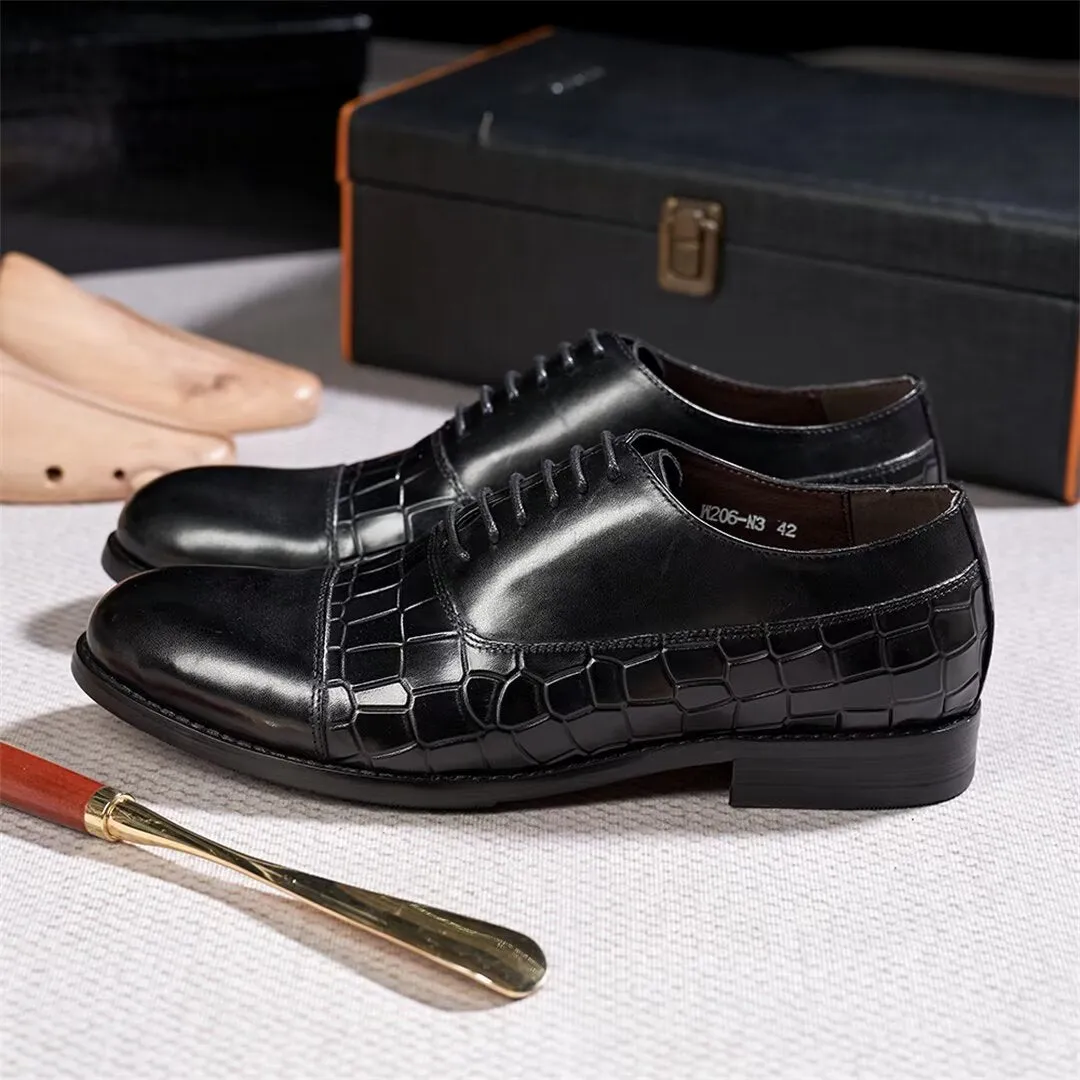 Panache Filled Executive Leather Shoes