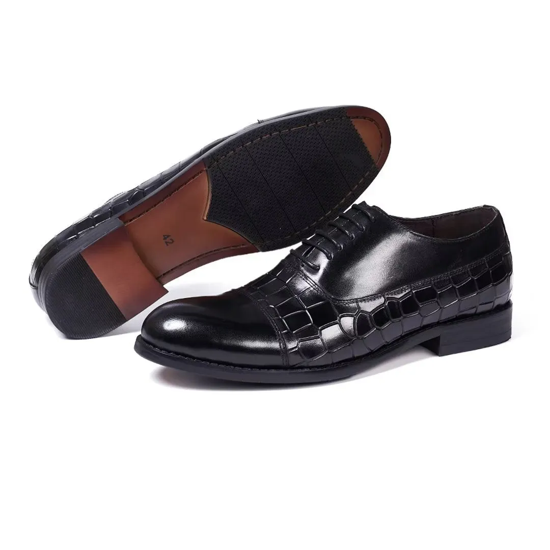 Panache Filled Executive Leather Shoes