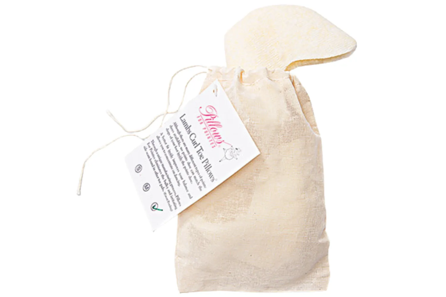 PILLOWS FOR POINTE LAMBS CURL TOE