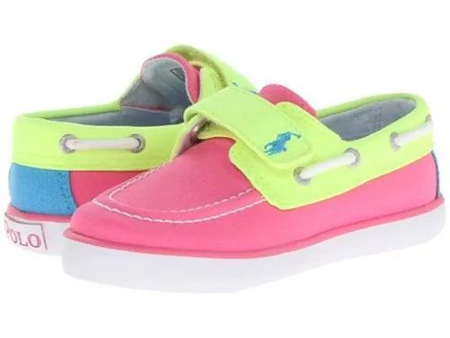 Polo by Ralph Lauren Sander EZ Boat Shoe (Toddler)