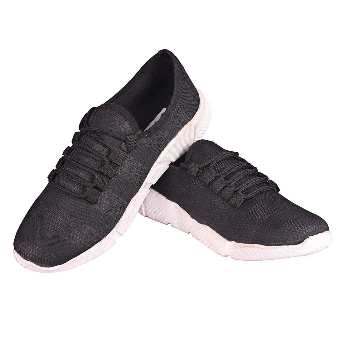 Somugi Black Sneakers Shoes for Men