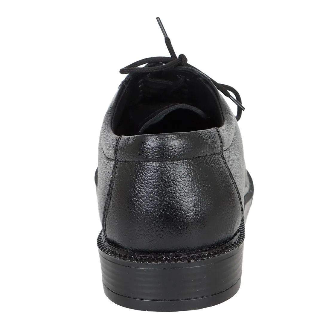 Somugi Genuine Leather Black Lace up Oxford Shoes for Men