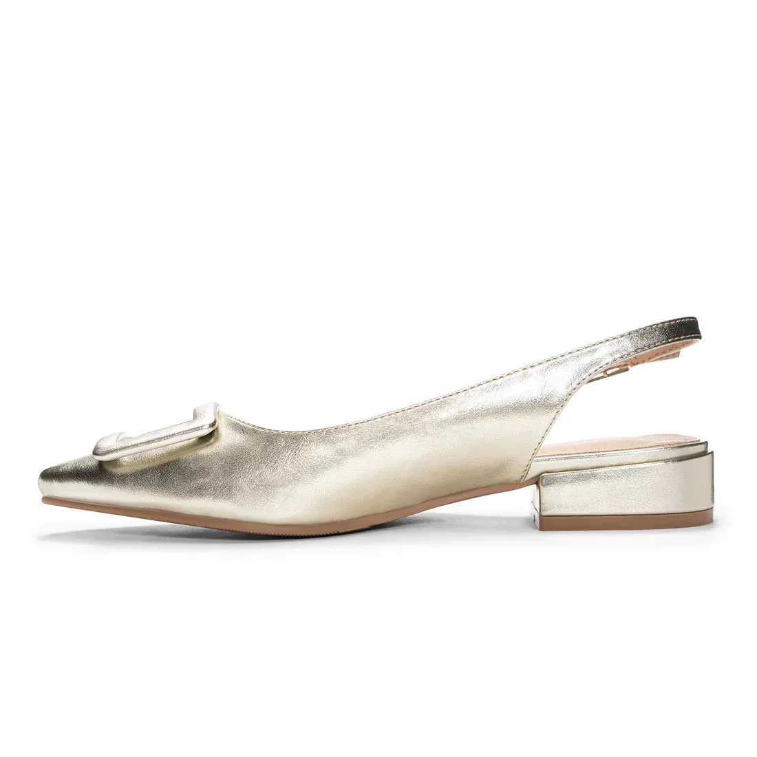 Sweetie Metallic Slingback