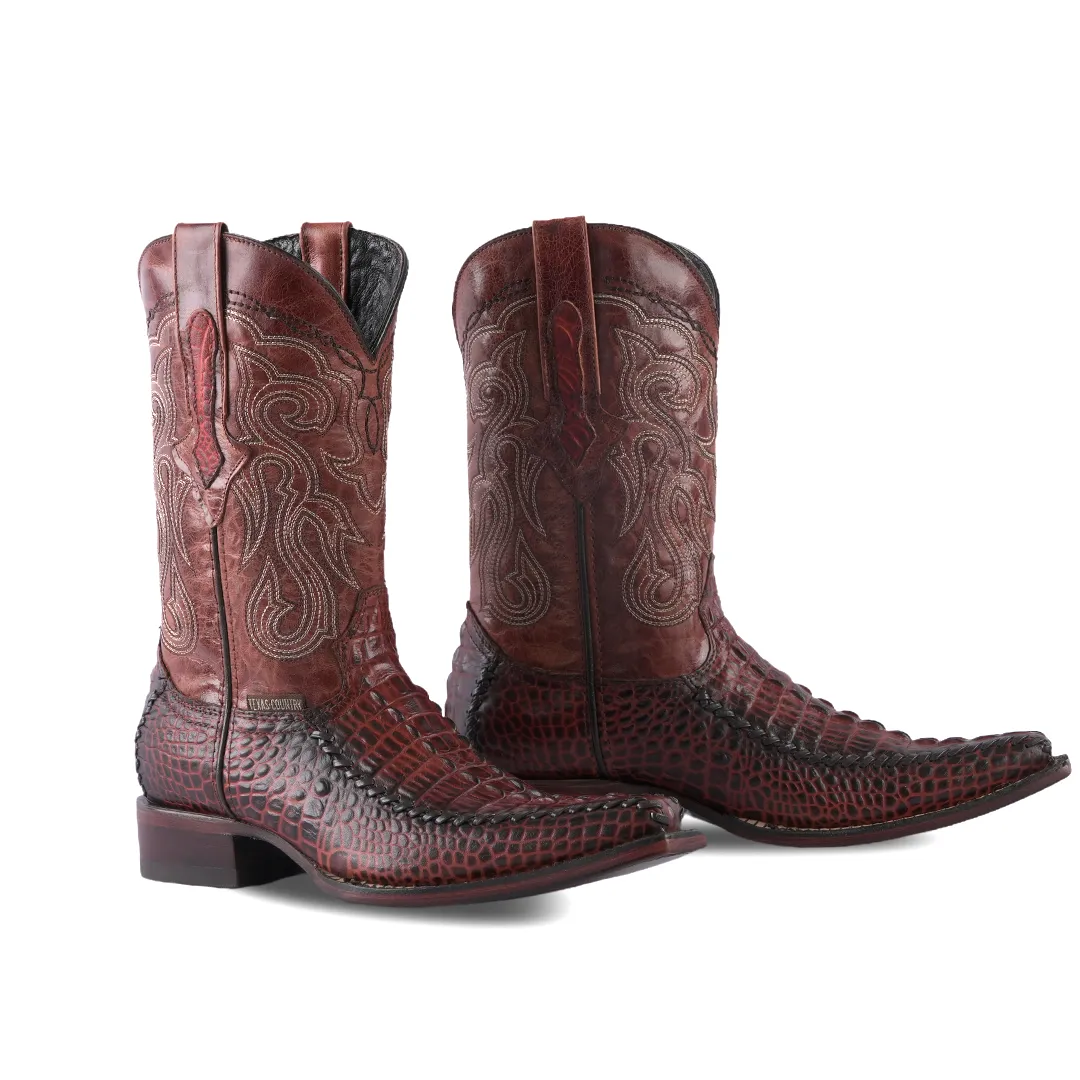 Texas Country Western Boot Colita Cognac Manglar Versy Toe E203