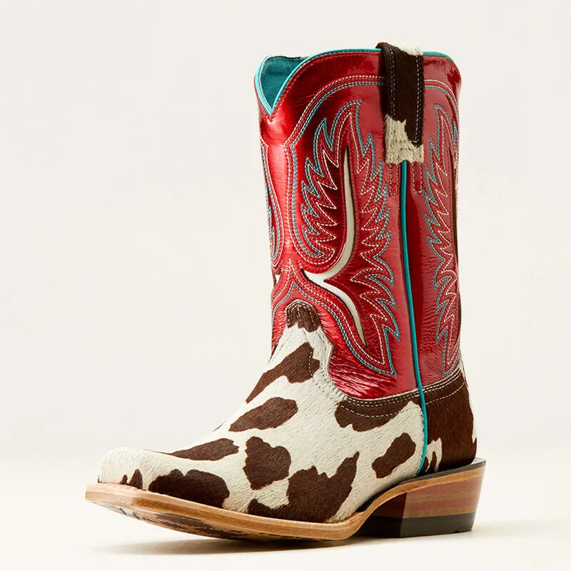 WOMENS ARIAT FUTURITY COLT COWTOWN HAIR/RUBY RED: 10051020